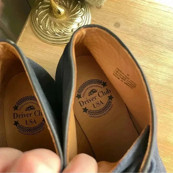 Women’s Leather Navy Bootie‎ - Picture 7 of 7